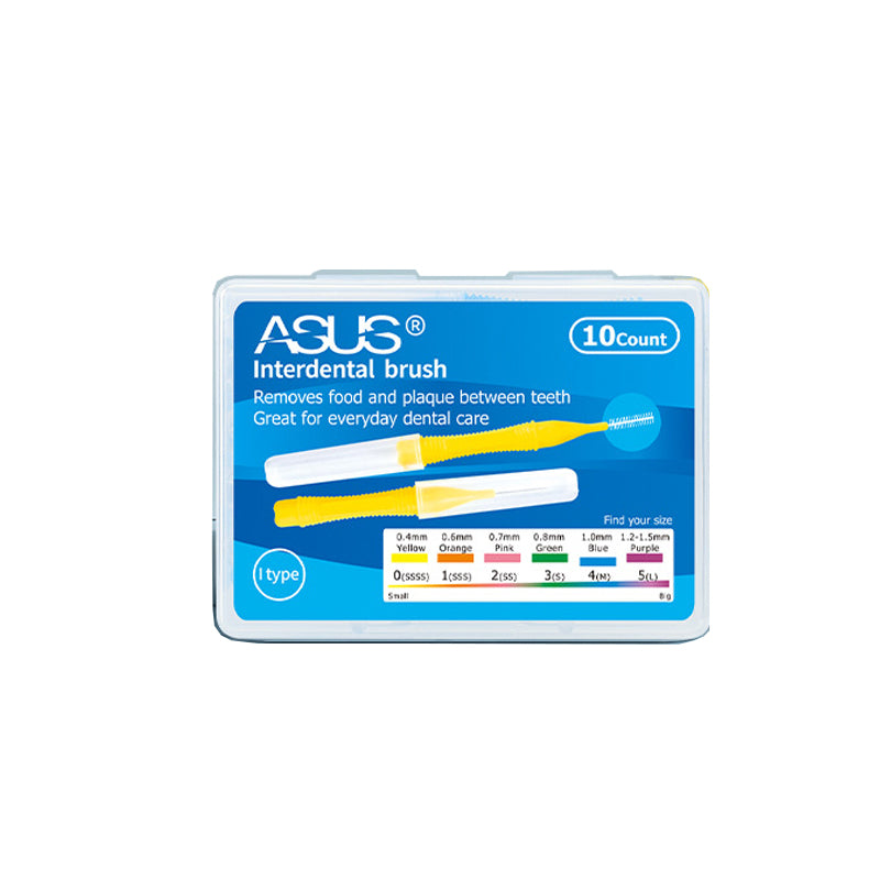 Bàn chải kẽ răng Aslan chữ I - 0.4 mm