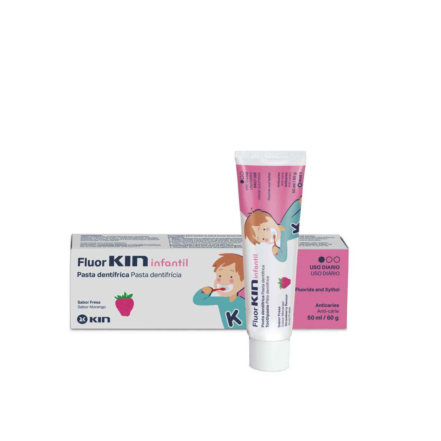 Kem đánh răng FluorKIN Infantil cho trẻ từ 1 đến 6 tuổi