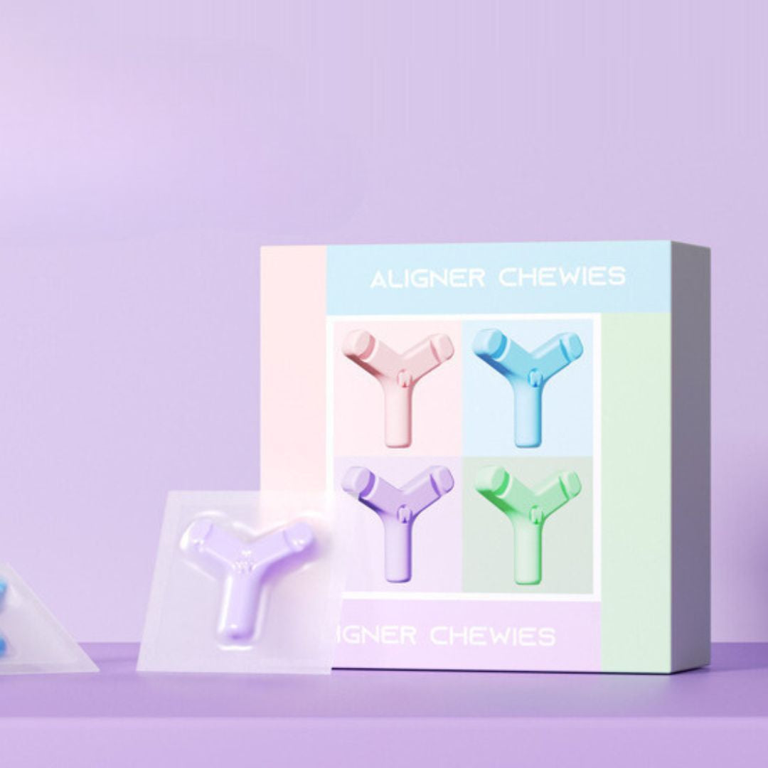 Miếng Cắn Chỉnh Nha Chewies Hình Chữ Y Làm Khít Khay Niềng Răng Trong Suốt Invisalign, Zenyum