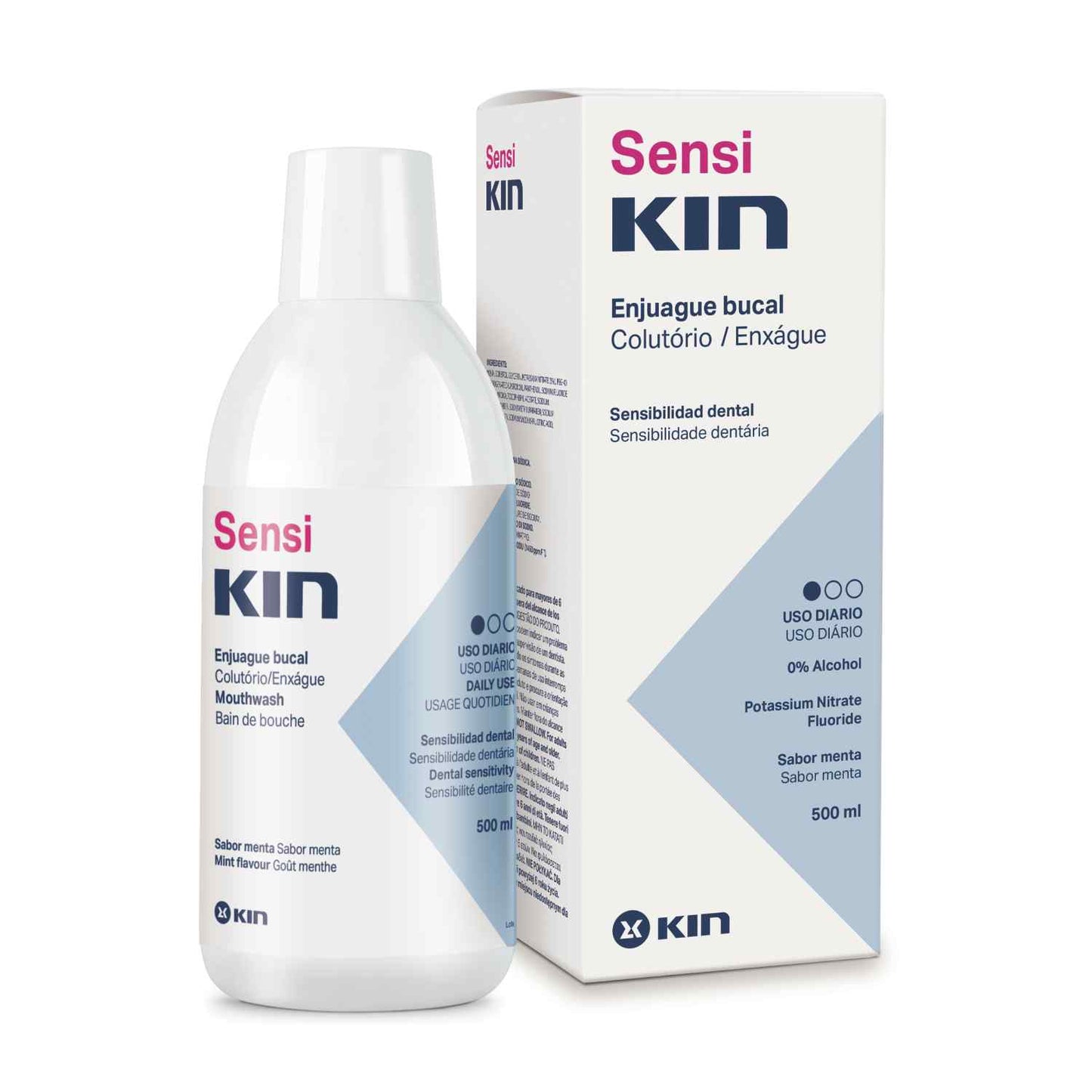 Nước Súc Miệng SensiKin 250ml Chống Ê Buốt Răng Nhạy Cảm Chính Hãng Kin Tây Ban Nha