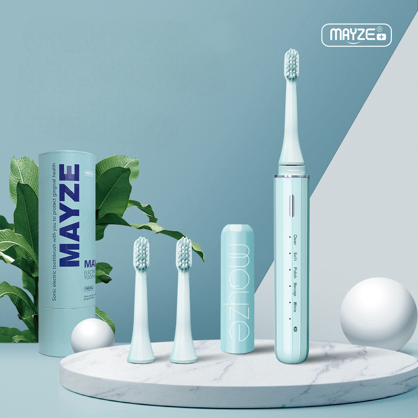Bàn Chải Điện cao cấp Mayze M017 có nắp đậy