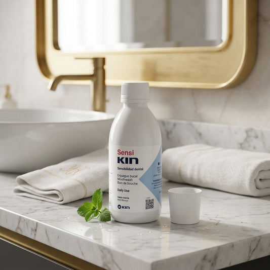 Nước Súc Miệng SensiKin 250ml Chống Ê Buốt Răng Nhạy Cảm Chính Hãng Kin Tây Ban Nha