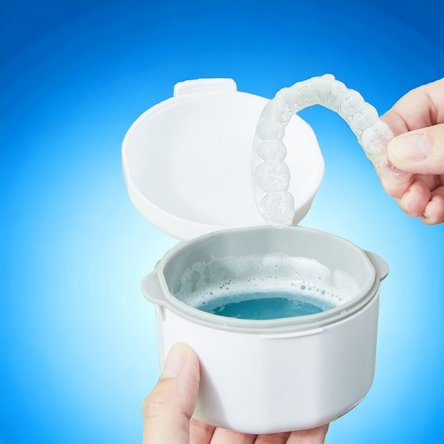 Hộp vệ sinh khí cụ nha khoa tháo lắp
