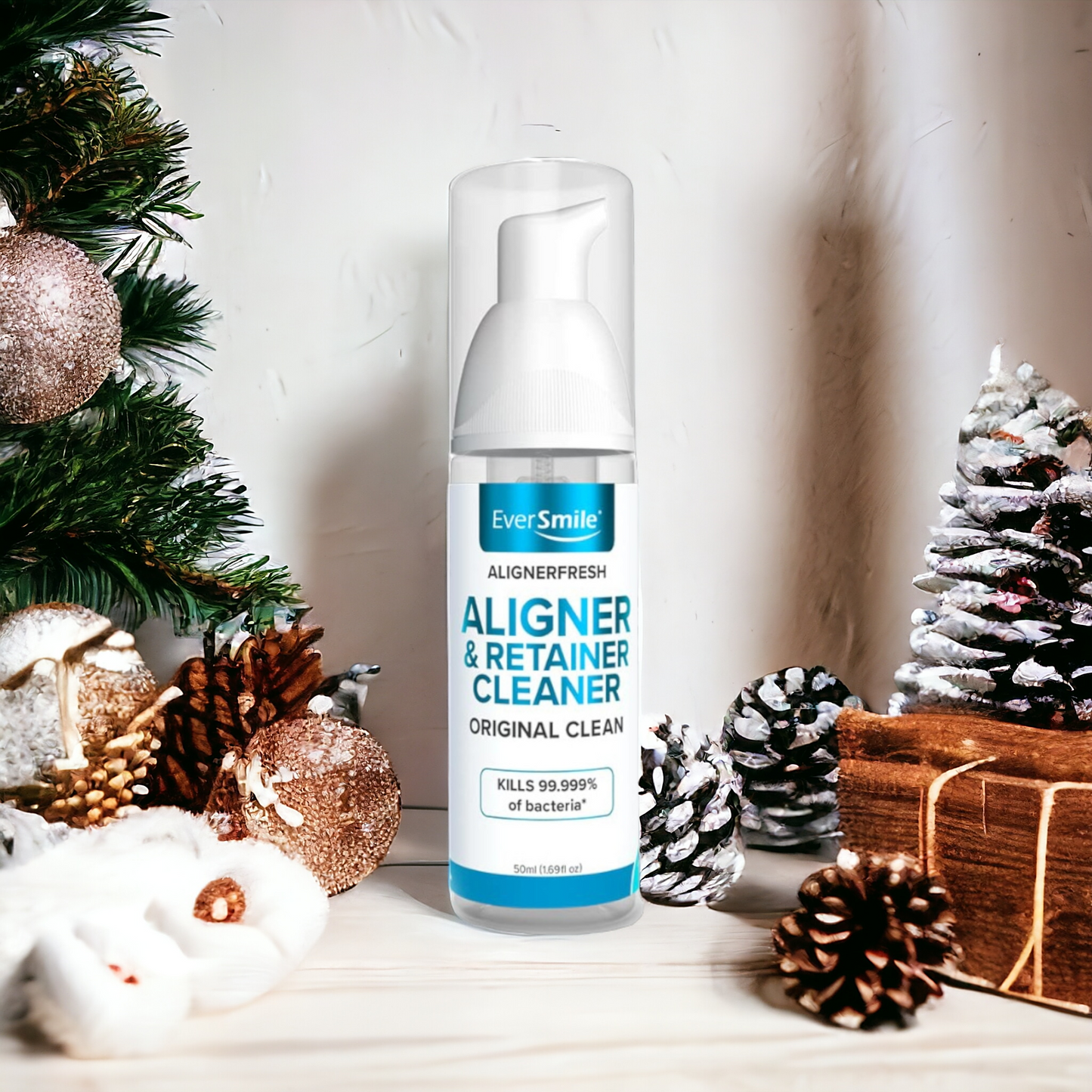 Chai vệ sinh răng miệng khi niềng răng trong suốt AlignerFresh (tên cũ: WhiteFoam)