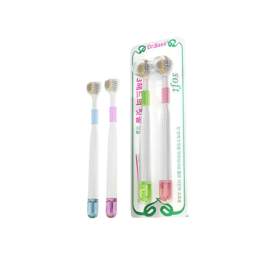 Set 2 Bàn Chải Đánh Răng 3D Dr. Baek 20106 Chải Sạch 3 Mặt