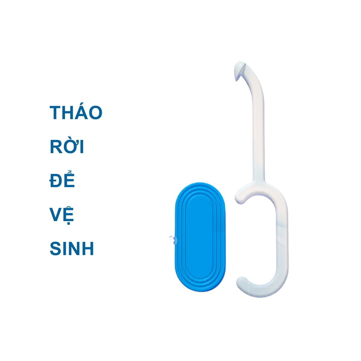 Dụng Cụ Tháo Khay tích hợp miếng cắn chỉnh nha cho khay niềng trong suốt  (Tương Thích Invisalign, Zenyum)