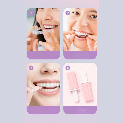 Miếng Cắn Chỉnh Nha (Chewies) Hình Que Kem Cho Niềng Răng Trong Suốt