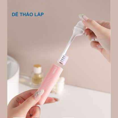 Bàn Chải Đánh Răng ETravel Du Lịch Gấp Gọn Lông Mềm