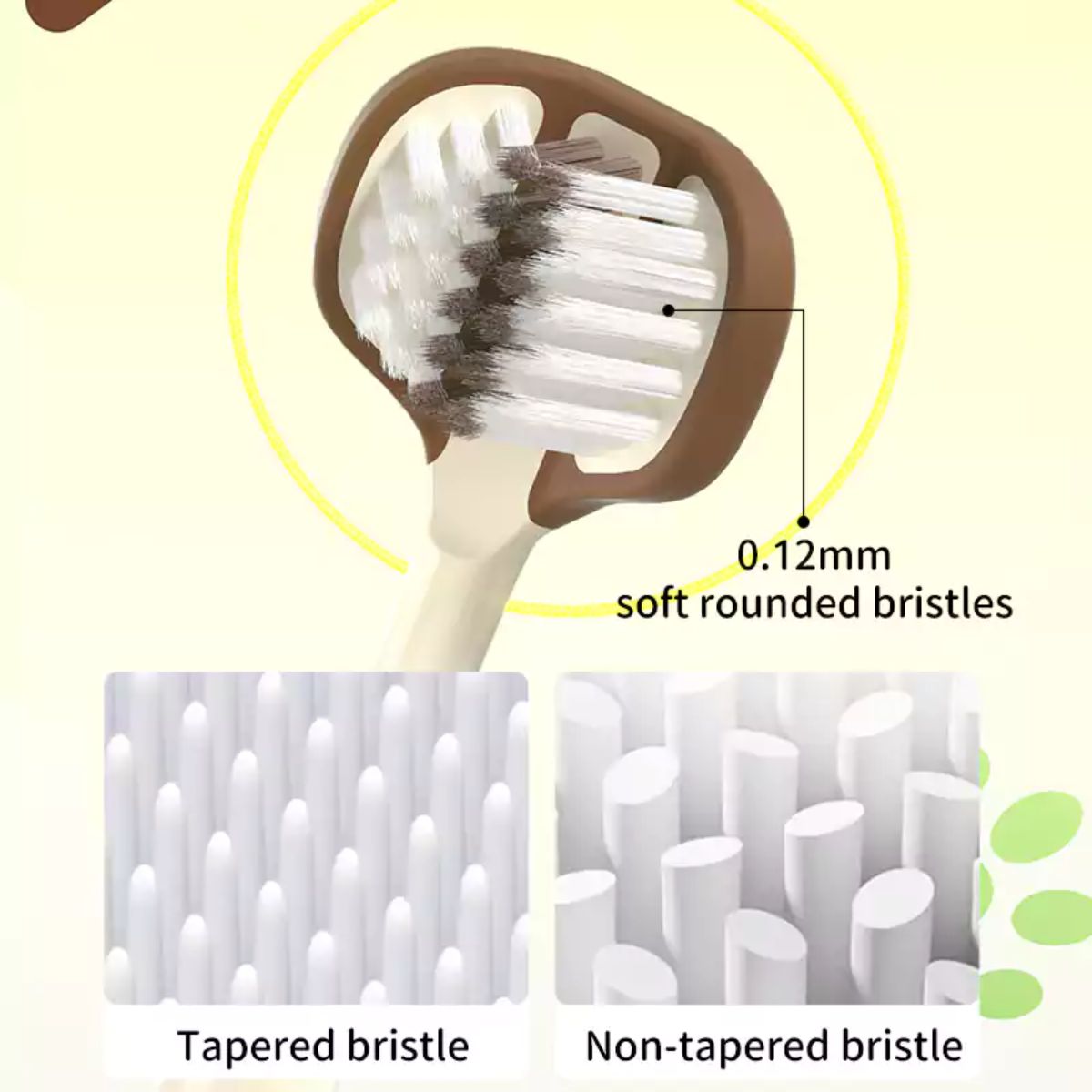 Set 2 Bàn Chải Đánh Răng Trẻ Em 3D Dr.Baek KR012 – Cho Bé 3 Tuổi