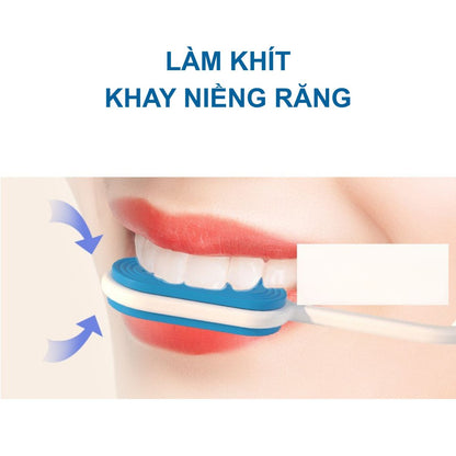 Dụng Cụ Tháo Khay tích hợp miếng cắn chỉnh nha cho khay niềng trong suốt  (Tương Thích Invisalign, Zenyum)
