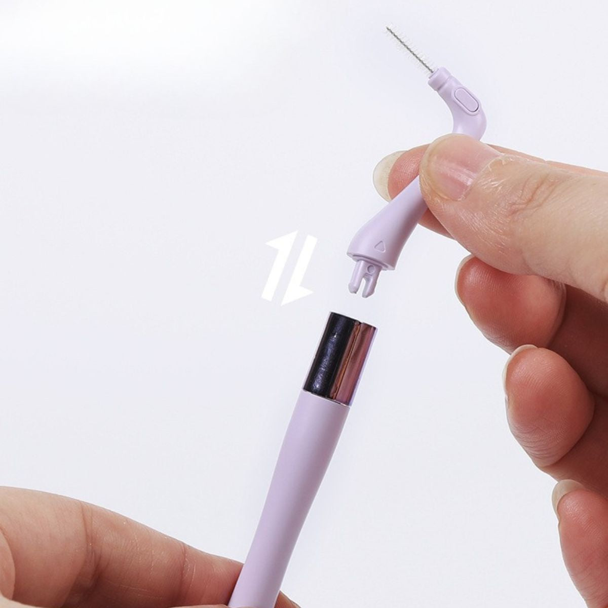 Bộ bàn chải kẽ răng cao cấp 18 chi tiết, cước Dupont mềm, đường kính 0,8 mm