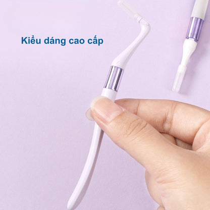 Bộ bàn chải kẽ răng cao cấp 18 chi tiết, cước Dupont mềm, đường kính 0,8 mm
