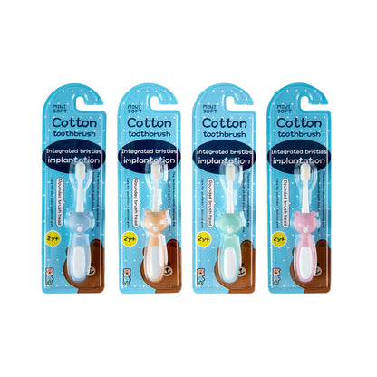 Bàn Chải Đánh Răng Siêu Mềm Raoyi Cotton Cho Bé (2 - 12 Tuổi) ML493