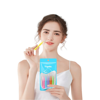 Bàn chải kẽ răng Aslan chữ I - 0.4 mm - vệ sinh khe kẽ răng