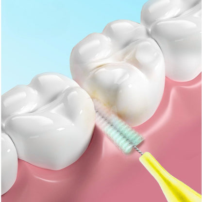 Bàn chải kẽ răng Aslan chữ I - 0.4 mm - vệ sinh khe kẽ răng