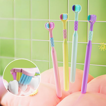 Bàn Chải Đánh Răng 3D Cho Người Lớn Inochi 703 – Bàn Chải Đánh Răng 3 Mặt Chải Sạch Đa Chiều Chuẩn Hàn Quốc