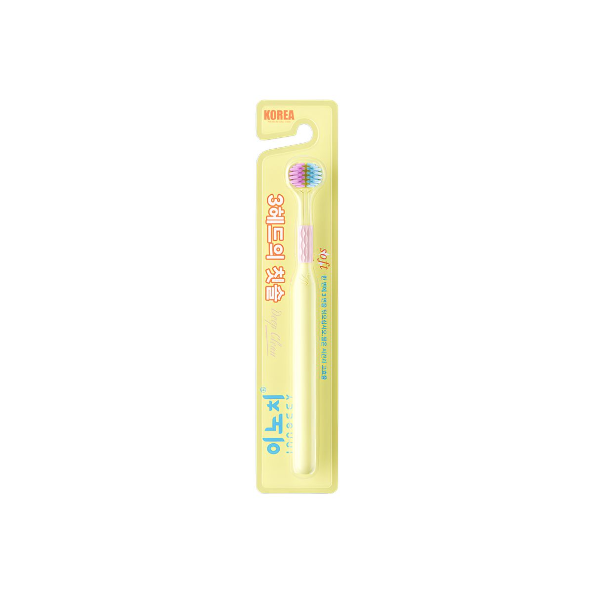 Bàn Chải Đánh Răng 3D Cho Người Lớn Inochi 703 – Bàn Chải Đánh Răng 3 Mặt Chải Sạch Đa Chiều Chuẩn Hàn Quốc