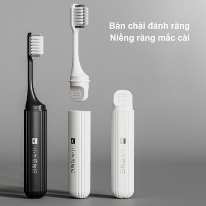 Bàn Chải Đánh Răng Cho Niềng Răng Mắc cài - Gấp Gọn – Lông Mềm Thiết Kế Chữ U Chuyên Dụng ChenKe