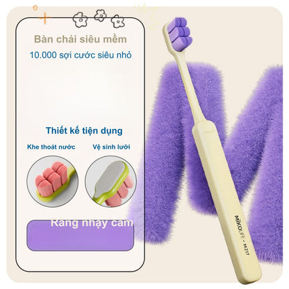 Bàn Chải Đánh Răng Siêu Mềm Cho Răng Nhạy Cảm (10.000 Sợi Lông Siêu Mảnh)
