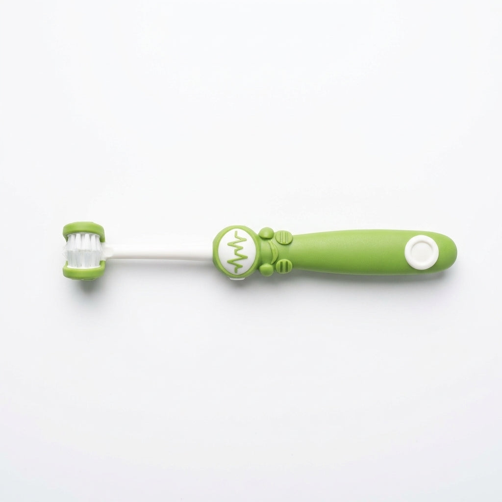 Set 2 Bàn Chải Đánh Răng Trẻ Em 3D OralGos D8038 – Cho Bé 5-12 Tuổi
