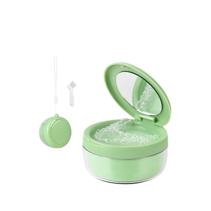 Hộp NGÂM VÀ ĐỰNG cho khay niềng răng, khay duy trì 2 tầng, chống rỉ nước