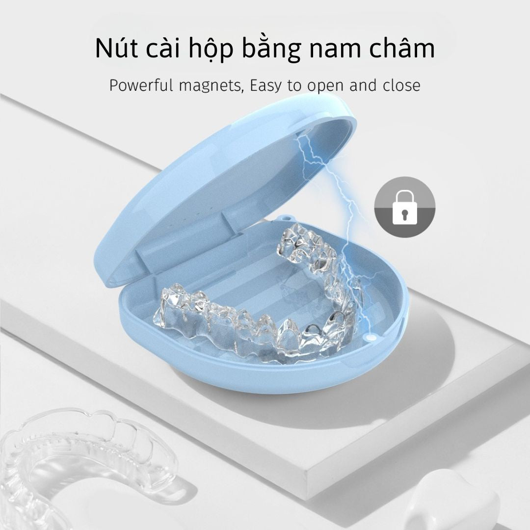 Hộp Đựng Khay Niềng Răng, Khay Duy Trì, Khay Tẩy Trắng SmileCare