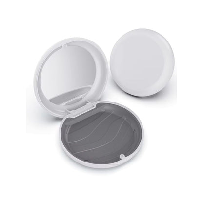 Hộp đựng khay niềng răng, khay duy trì - 2 Lớp - hình tròn