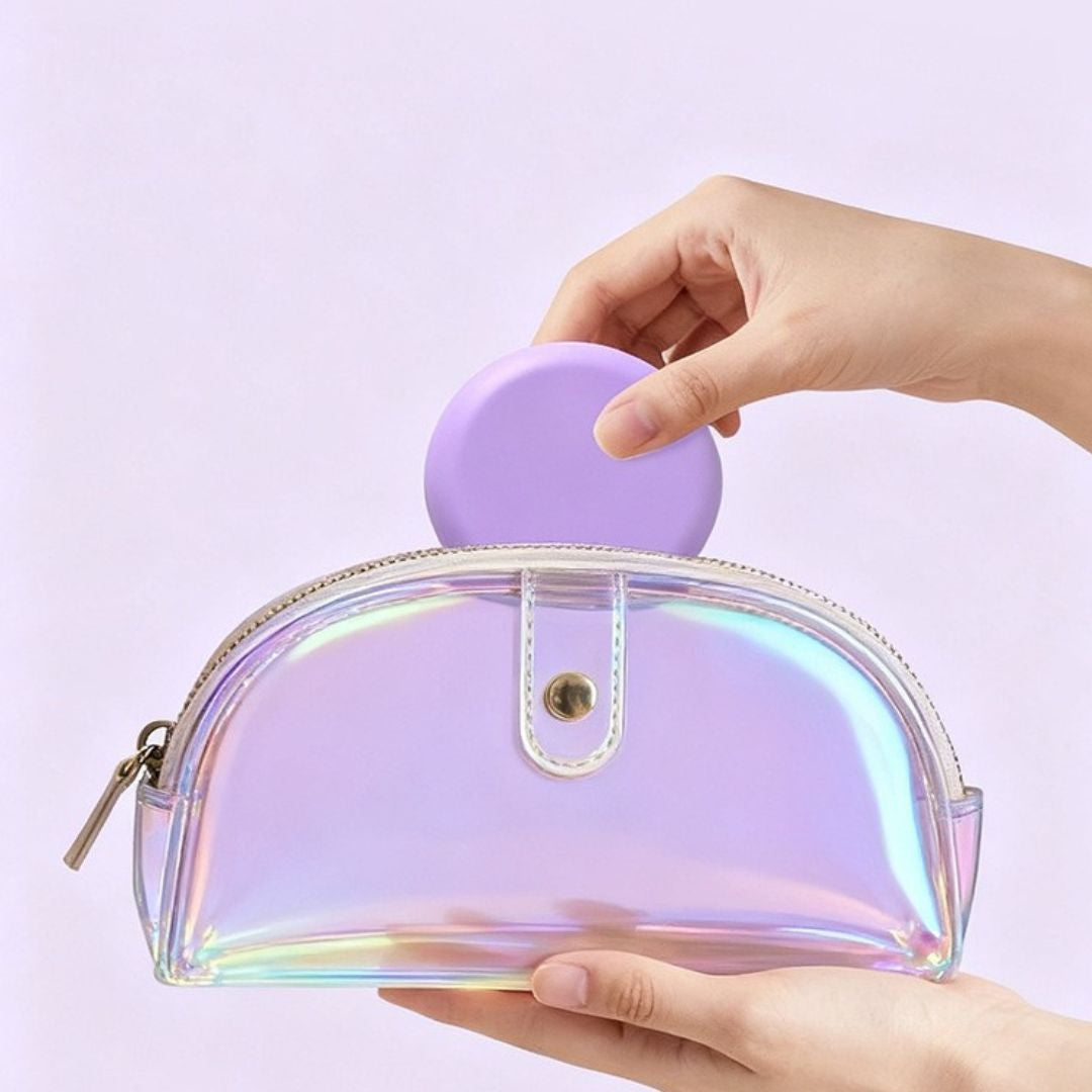 Hộp đựng khay niềng răng, khay duy trì - 2 Lớp - hình tròn