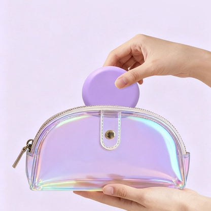 Hộp đựng khay niềng răng, khay duy trì - 2 Lớp - hình tròn