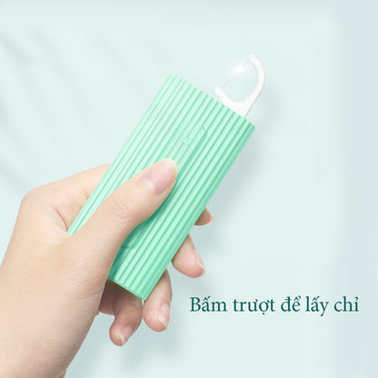 Hộp chỉ nha khoa bỏ túi RoRol 10 thanh