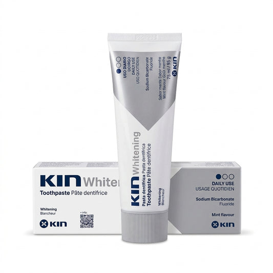 Kem Đánh Răng Kin Whitening 75ml – Làm Trắng Răng, Tẩy Ố Vàng & Ngừa Sâu Răng Hiệu Quả