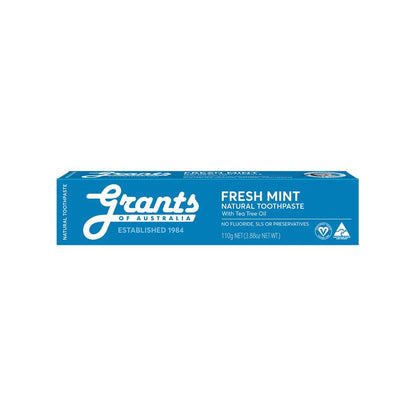 Kem đánh răng hữu cơ Grants Fresh Mint (Trà tươi)