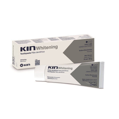 Kem Đánh Răng Kin Whitening 75ml – Làm Trắng Răng, Tẩy Ố Vàng & Ngừa Sâu Răng Hiệu Quả