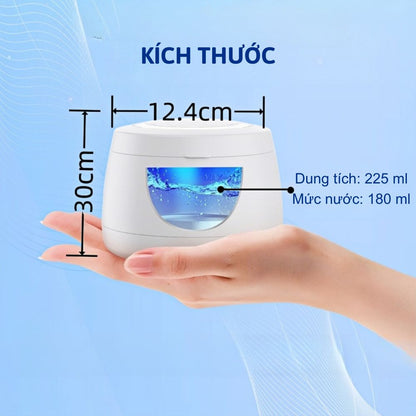 Máy vệ sinh khay niềng răng, khay duy trì & hàm giả, công nghệ Sóng Siêu Âm & tiệt trùng UV, model DL-290
