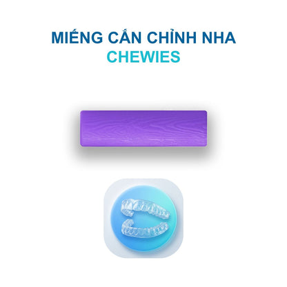 Miếng cắn chewies cho niềng răng trong suốt - nhãn hiệu YGate