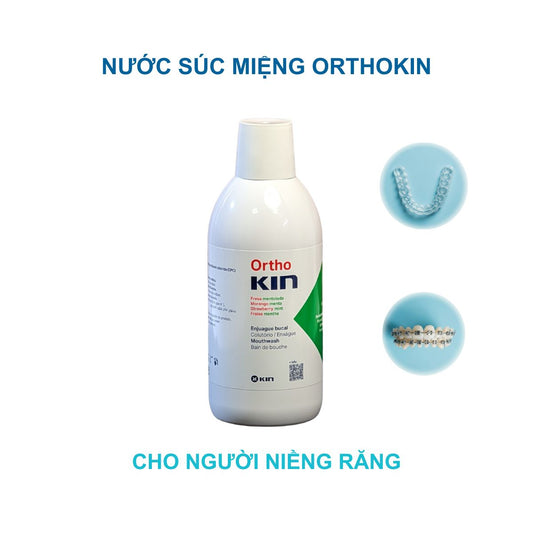 Nươc súc miệng OrthoKin cho niềng răng