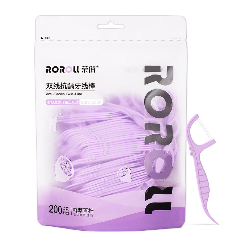 Chỉ nha khoa Rorol - Sợi chỉ kép (Túi 200)