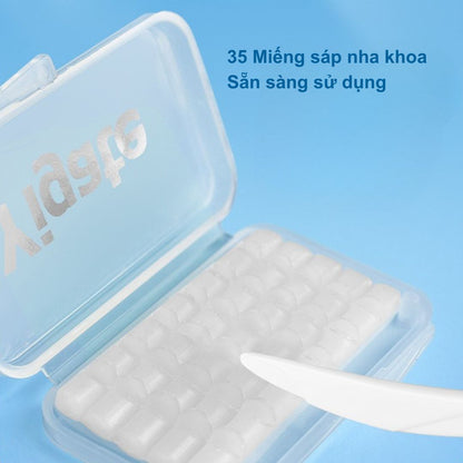 Sáp Nha Khoa YiGate Cho Niềng Răng Mắc Cài – Sáp Niềng Răng Giảm Đau, Chống Loét Miệng (Hộp 35 Miếng)