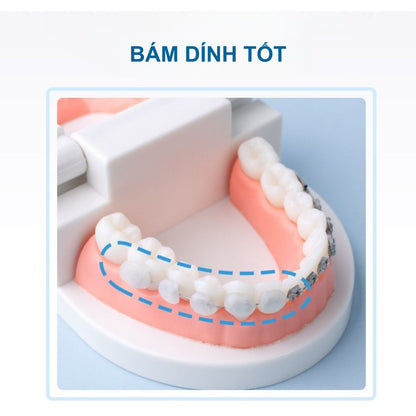 Sáp Nha Khoa YiGate Cho Niềng Răng Mắc Cài – Sáp Niềng Răng Giảm Đau, Chống Loét Miệng (Hộp 35 Miếng)