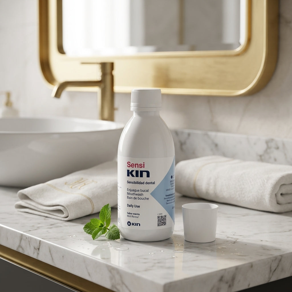 Nước Súc Miệng SensiKin 250ml Chống Ê Buốt Răng Nhạy Cảm Chính Hãng Kin Tây Ban Nha