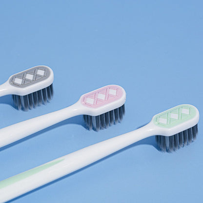 Set 3 Bàn Chải Đánh Răng Lông Mềm CHENKE Cho Người Lớn - Chống Trượt, Tích Hợp Chải Lưỡi Mã 8035