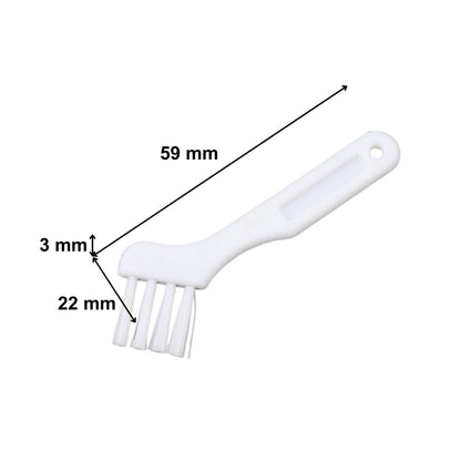 Set 5 Bàn Chải MINI Vệ Sinh Khay Niềng Răng Trong Suốt & Khay Duy Trì, cỡ nhỏ phù hợp Invisalign, Zenyum, Vivera