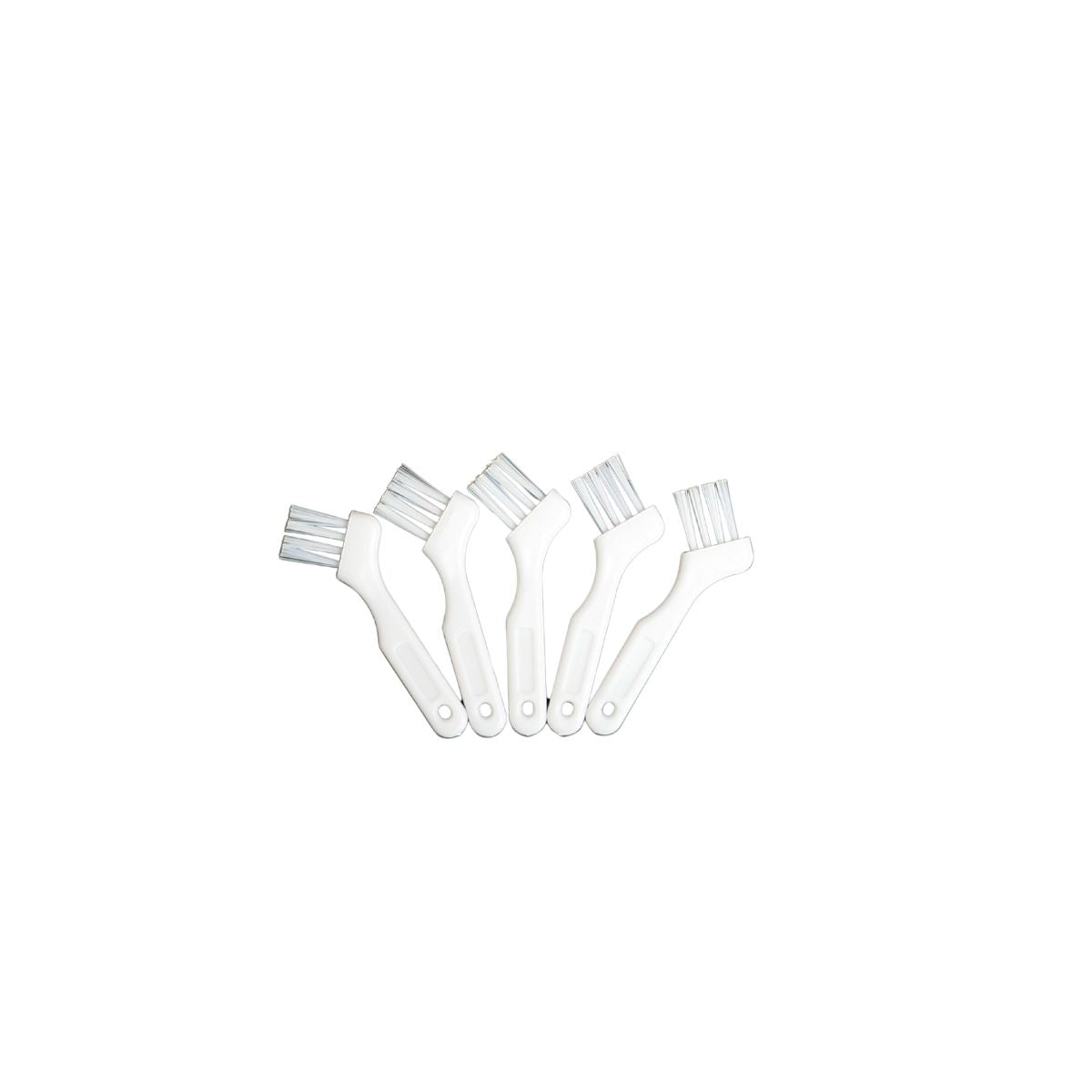 Set 5 Bàn Chải MINI Vệ Sinh Khay Niềng Răng Trong Suốt & Khay Duy Trì, cỡ nhỏ phù hợp Invisalign, Zenyum, Vivera